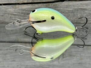 Black Label Balsa - Rumble MR - Custom Balsa Crankbait - Citrus Candy Color