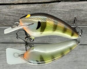 Black Label Balsa - Speedy - Hybrid Squarebill Crankbait - Bold Bluegill Color