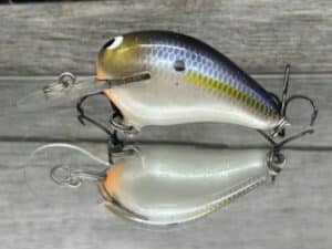 Black Label Balsa - Rumble MR - Custom Balsa Crankbait - Threadfin Shad Pearl Color