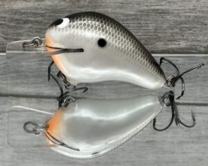Black Label Balsa - Wreck - Balsa Squarebill - Pearl Black Back - Zoom WEC E-1