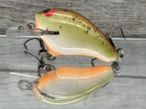 Black Label Balsa - Runt- Custom Balsa Crankbait - Root Beer Color