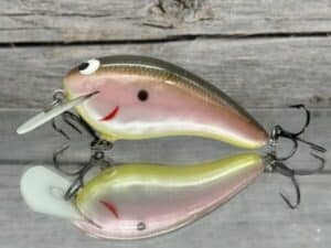 Black Label Balsa - Turbo - Custom Balsa Crankbait - Tomato Shad Color