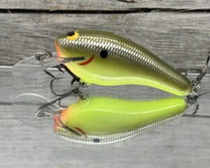 Black Label Balsa - K II SR - Custom Balsa Crankbait - Moon Shine Color