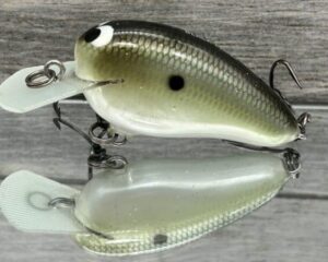Black Label Balsa - Rattling Peanut - Balsa Crankbait - Money Shad Color