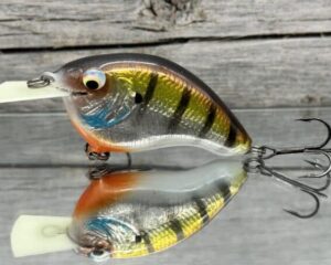 The Lure Forge - The Twenty-2 Rattling Squarebill Crankbait - Sun Gill Color