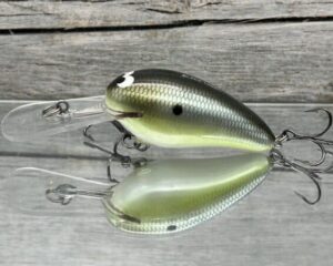 Black Label Balsa - Rock Hound - Custom Balsa Crankbait - Money Shad Color
