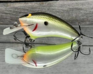 Black Label Balsa - Speedy - Hybrid Squarebill Crankbait - Plemmons Color