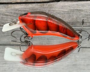 Black Label Balsa - Speedy - Hybrid Squarebill Crankbait - Delta Craw Color