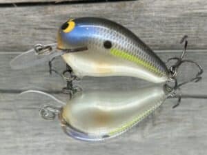Black Label Balsa - Rumble MR - Custom Balsa Crankbait - Magic Shad Color