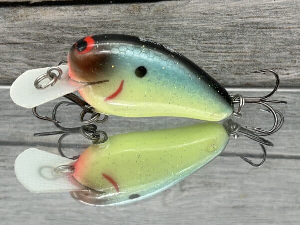 Black Label Balsa - Peanut - Balsa Crankbait - Oxbow Color - Zoom WEC Mutt  - Wood Bait Country