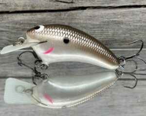 Black Label Balsa - Speedy - Hybrid Squarebill Crankbait - Green Pumpkin Shad Color