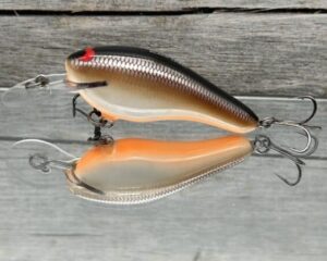 Black Label Balsa - K II SR - Custom Balsa Crankbait - Hot Chocolate Color