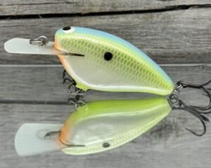 Black Label Balsa - Bacon MR - Balsa Crankbait - Citrus Candy Color