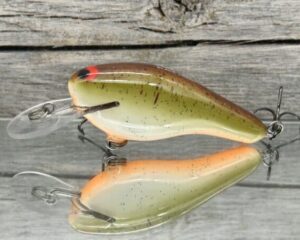 Black Label Balsa - K II SR - Custom Balsa Crankbait - Root Beer Color