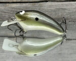 Black Label Balsa - Speedy - Hybrid Squarebill Crankbait - Money Shad Color
