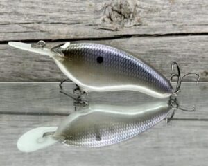 Black Label Balsa - The .38 - Balsa Crankbait - American Shad Color
