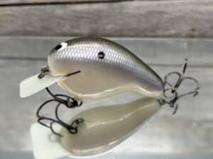 Black Label Balsa - CBS 2 - Custom Balsa Squarebill Crankbait - Bone Ozark Color- Bagley B2
