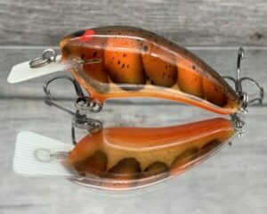Black Label Balsa - Speedy - Hybrid Squarebill Crankbait - Fall Craw Color