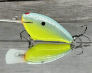 Black Label Balsa - Bacon MR - Balsa Crankbait - Candy Dolphin Color