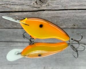Black Label Balsa - The .38 - Balsa Crankbait - Simple Craw Color