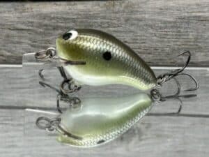 Black Label Balsa - Runt- Custom Balsa Crankbait - Money Shad Color