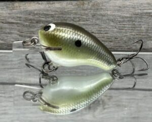 Black Label Balsa - Runt- Custom Balsa Crankbait - Money Shad Color