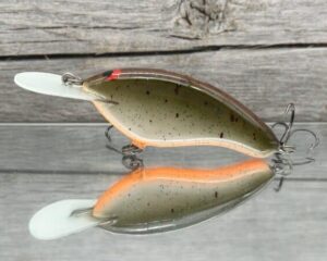 Black Label Balsa - The .38 - Balsa Crankbait - Root Beer Color