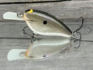 Black Label Balsa - Bacon MR - Balsa Crankbait - Gizzard Shad Pearl Color