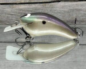 Black Label Balsa - Speedy - Hybrid Squarebill Crankbait - Bone Gizzard Color