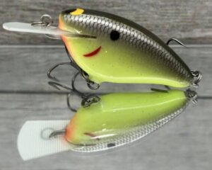 Black Label Balsa - Bacon MR - Balsa Crankbait - Moon Shine Color