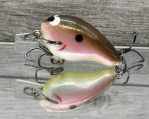 Black Label Balsa - Runt- Custom Balsa Crankbait - Tomato Shad Color