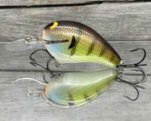 Black Label Balsa - Rumble MR - Custom Balsa Crankbait - Bold Bluegill Color