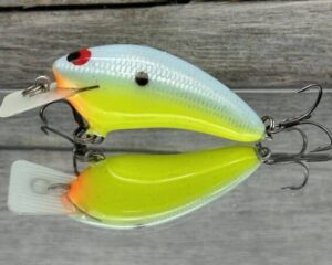 Black Label Balsa - Speedy - Hybrid Squarebill Crankbait - Candy Dolphin Color