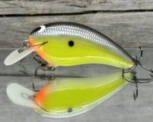 Black Label Balsa - Turbo - Custom Balsa Crankbait - Chartreuse Magic Color
