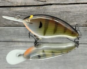 Black Label Balsa - The .38 - Balsa Crankbait - Bold Bluegill Color