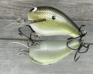 Black Label Balsa - Rumble MR - Custom Balsa Crankbait - Money Shad Color