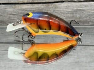 Black Label Balsa - Speedy - Hybrid Squarebill Crankbait - Spring Craw Color