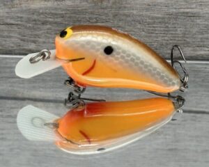 Black Label Balsa - Peanut - Balsa Crankbait - Bandit Khaki Color - Zoom WEC Mutt