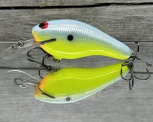 Black Label Balsa - K II SR - Custom Balsa Crankbait - Candy Dolphin Color