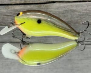 Black Label Balsa - Turbo - Custom Balsa Crankbait - River Bream Color