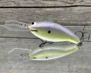 Black Label Balsa - Tapout - Custom Balsa Crankbait - Sexy Lavender Color