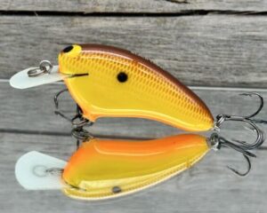 Black Label Balsa - Hickster - Balsa Crankbait - Hot Mustard - Zoom WEC Hicky