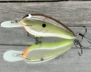 Black Label Balsa - Little Cliffie - Custom Balsa Crankbait - Slick Color
