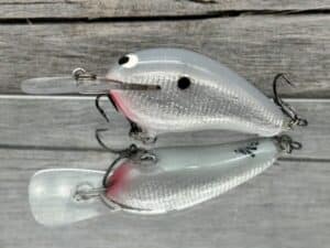 Black Label Balsa - Prowler MR Signature Series - Custom Balsa Crankbait - Foiled Grey Back Color