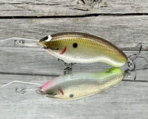 Black Label Balsa - Tapout Jr - Signature Series Custom Balsa Crankbait - Foiled Cliff's Secret Color