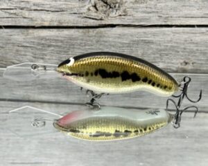Black Label Balsa - Tapout Jr - Signature Series Custom Balsa Crankbait - Foiled Baby Bass Color