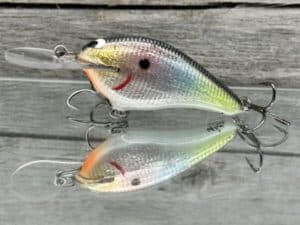 Black Label Balsa - Shiver 7 Signature Series - Custom Balsa Crankbait - Foiled SH4 Fade Color