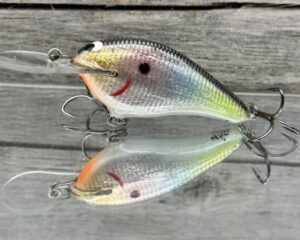 Black Label Balsa - Shiver 7 Signature Series - Custom Balsa Crankbait - Foiled SH4 Fade Color