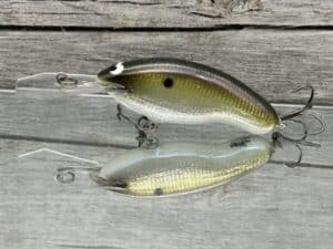 Black Label Balsa - Tapout Jr - Signature Series Custom Balsa Crankbait - Foiled Sexy Green Gizzard  Color