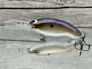 Black Label Balsa - Tapout Jr - Signature Series Custom Balsa Crankbait - Foiled Herring Color